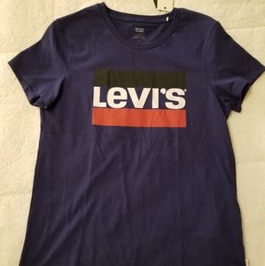 Levis Logo Tee Women's - Medium - NEW!